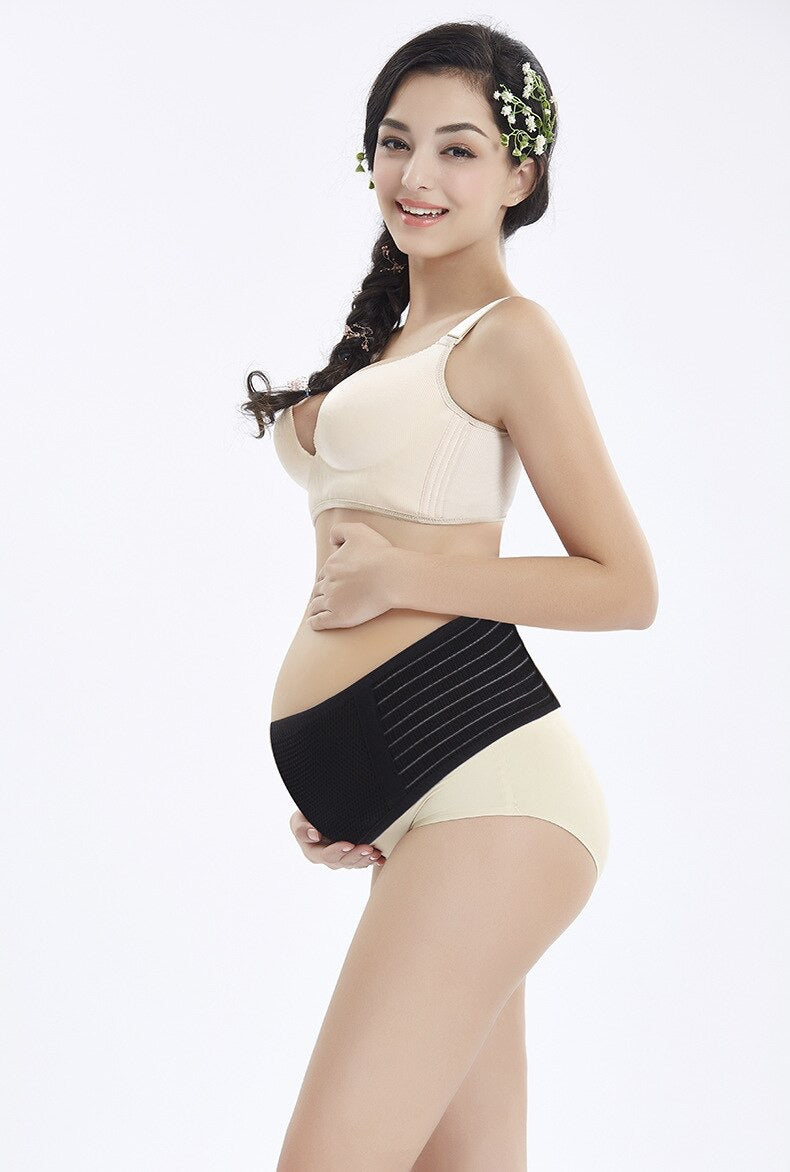 Mid-Pregnancy Abdominal Support Belt ,Comfortable Bump & Back Relief